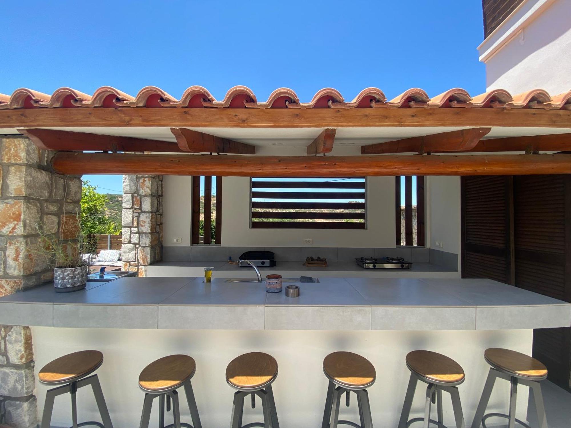 Casa Christina-Luxury Villa Kissamos Bagian luar foto